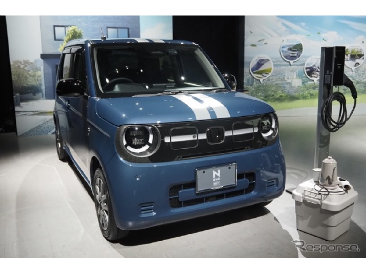 ホンダ N-ONE 用 純正 エクステリアパッケージ (ブラック) ホンダアクセス、『N-ONE e:』純正アクセサリー発売…内外装を