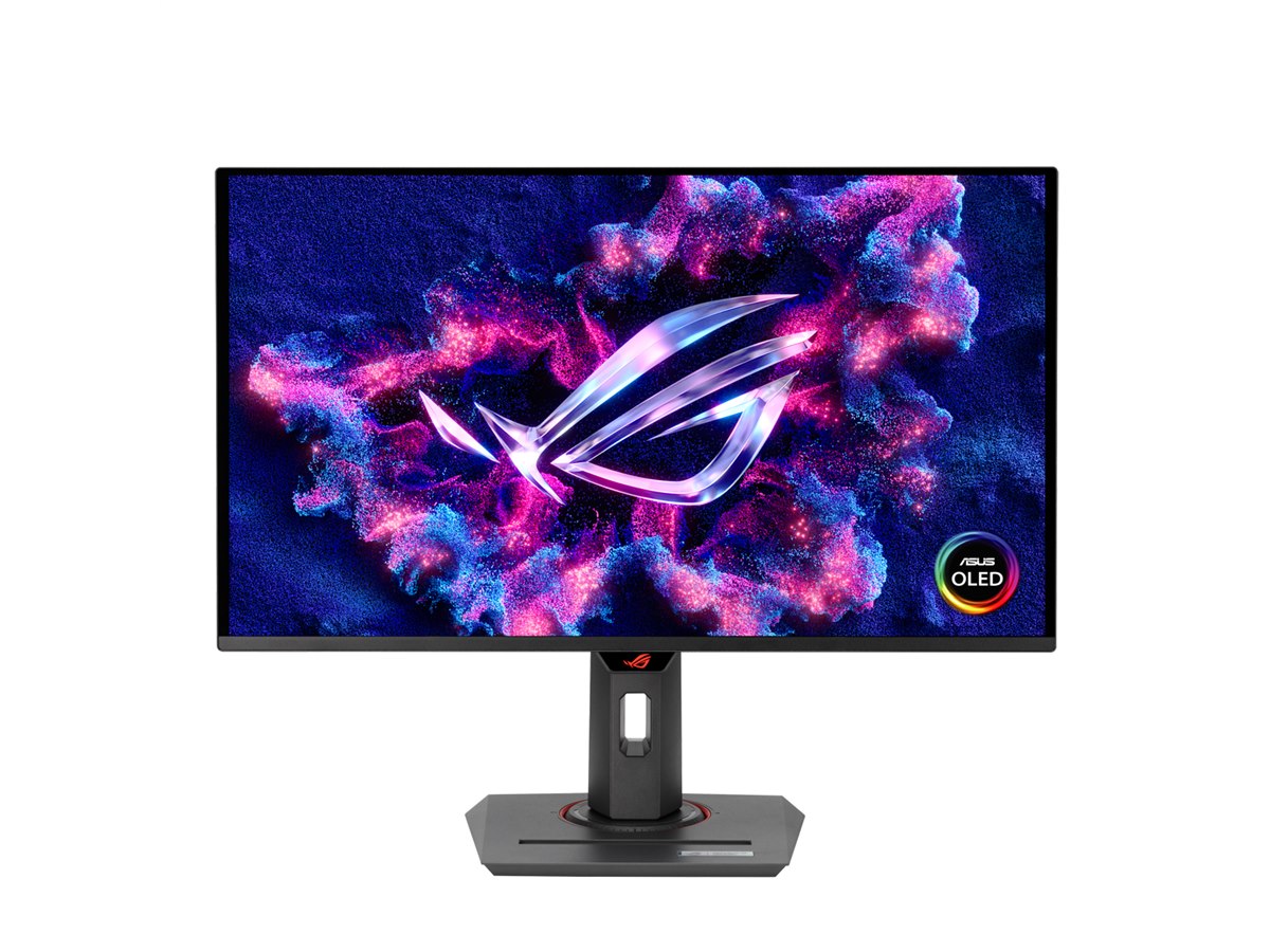 ASUS、26.5型4K有機ELゲーミングモニター「ROG Strix OLED