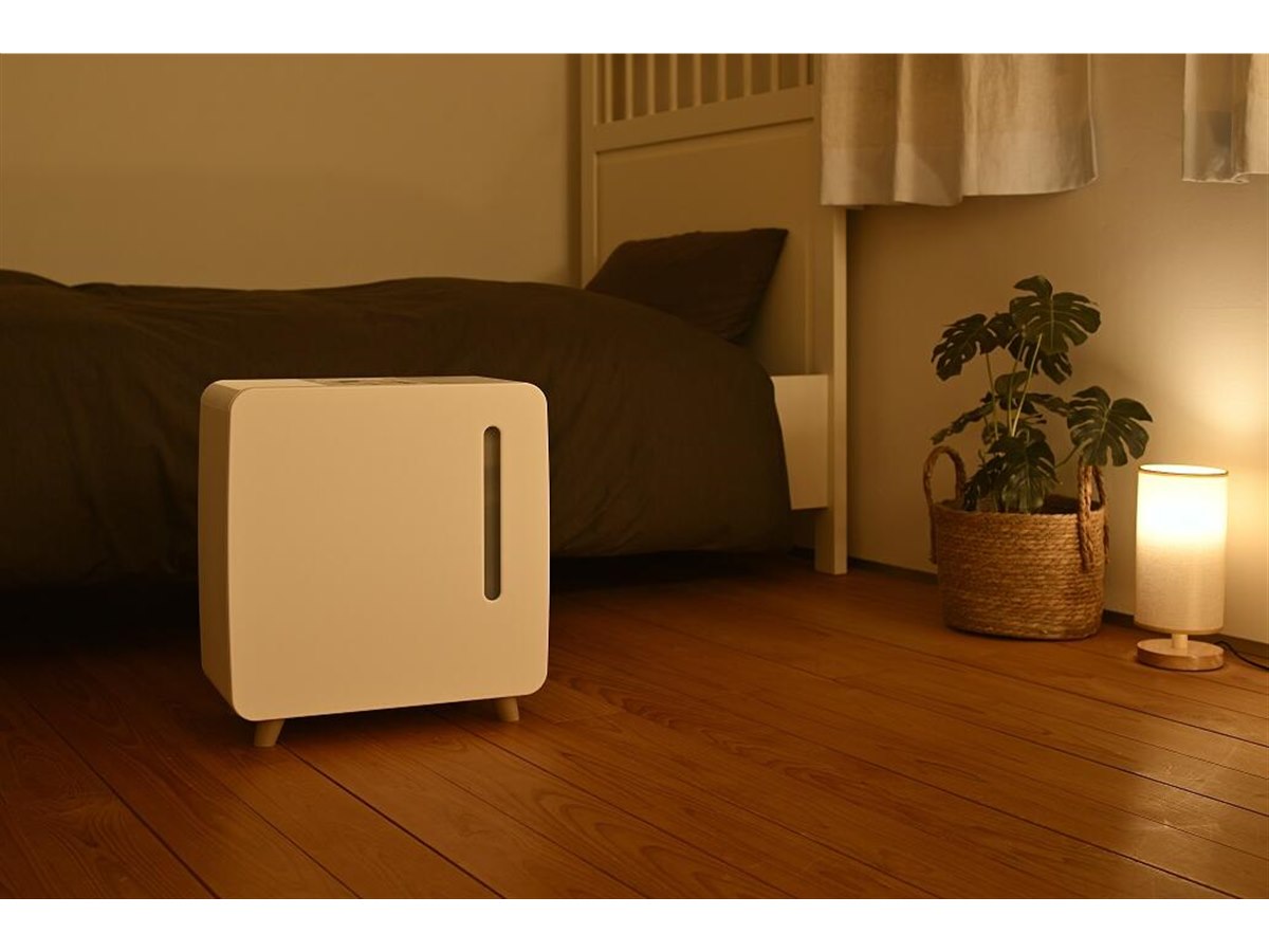 コロナ、ハイブリッド式加湿器「HSシリーズ」にコンパクトな中