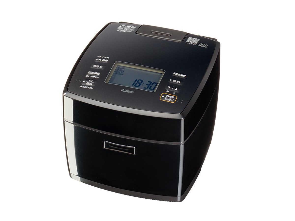 極美品　三菱　IHジャー炊飯器　備長炭　本炭釜　NJ-VX109 Amazon | 三菱電機 IHジャー炊飯器 備長炭炭炊釜 5.5合炊き
