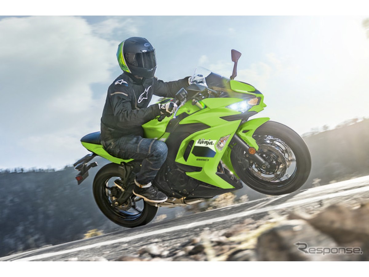 カワサキ『Ninja 650』2026年モデル発売へ、カラー