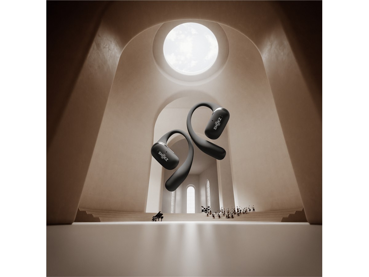 Shokz、フィット感を高めた片耳約9.4gのワイヤレスイヤホン