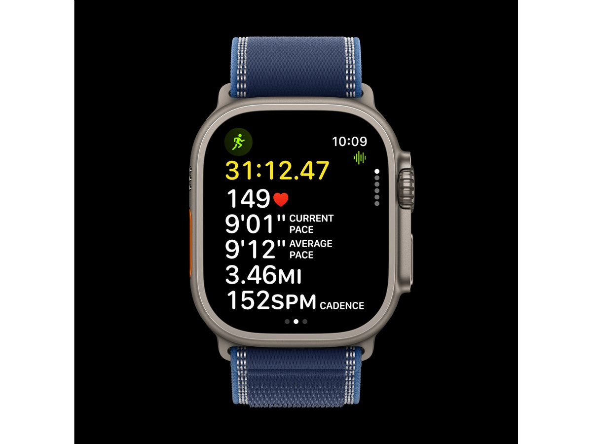アップル、シリーズ最大のディスプレイを搭載した「Apple Watch Ultra 