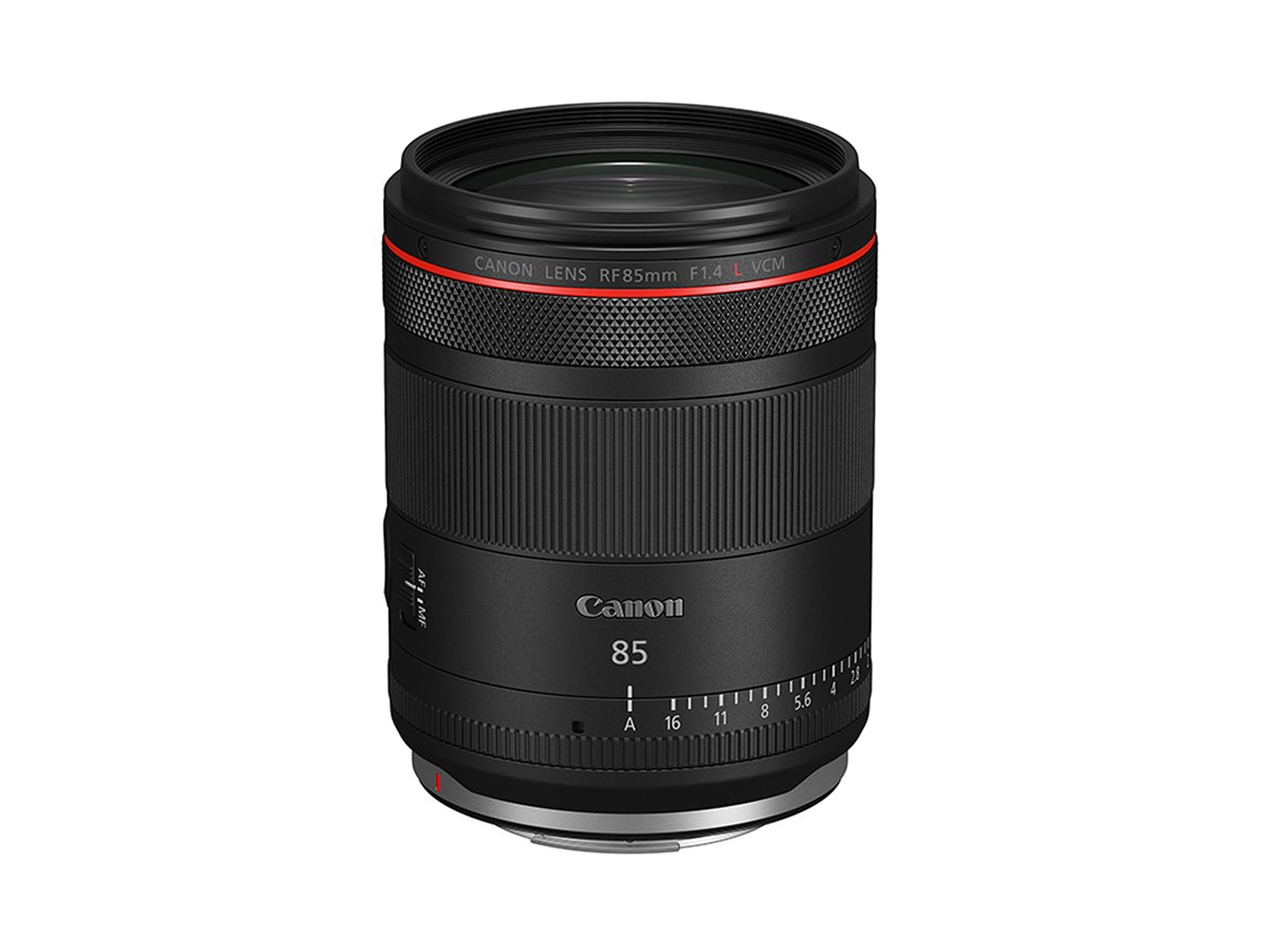 キヤノン、開放F値1.4の大口径広角単焦点レンズ「RF85mm F1.4 L