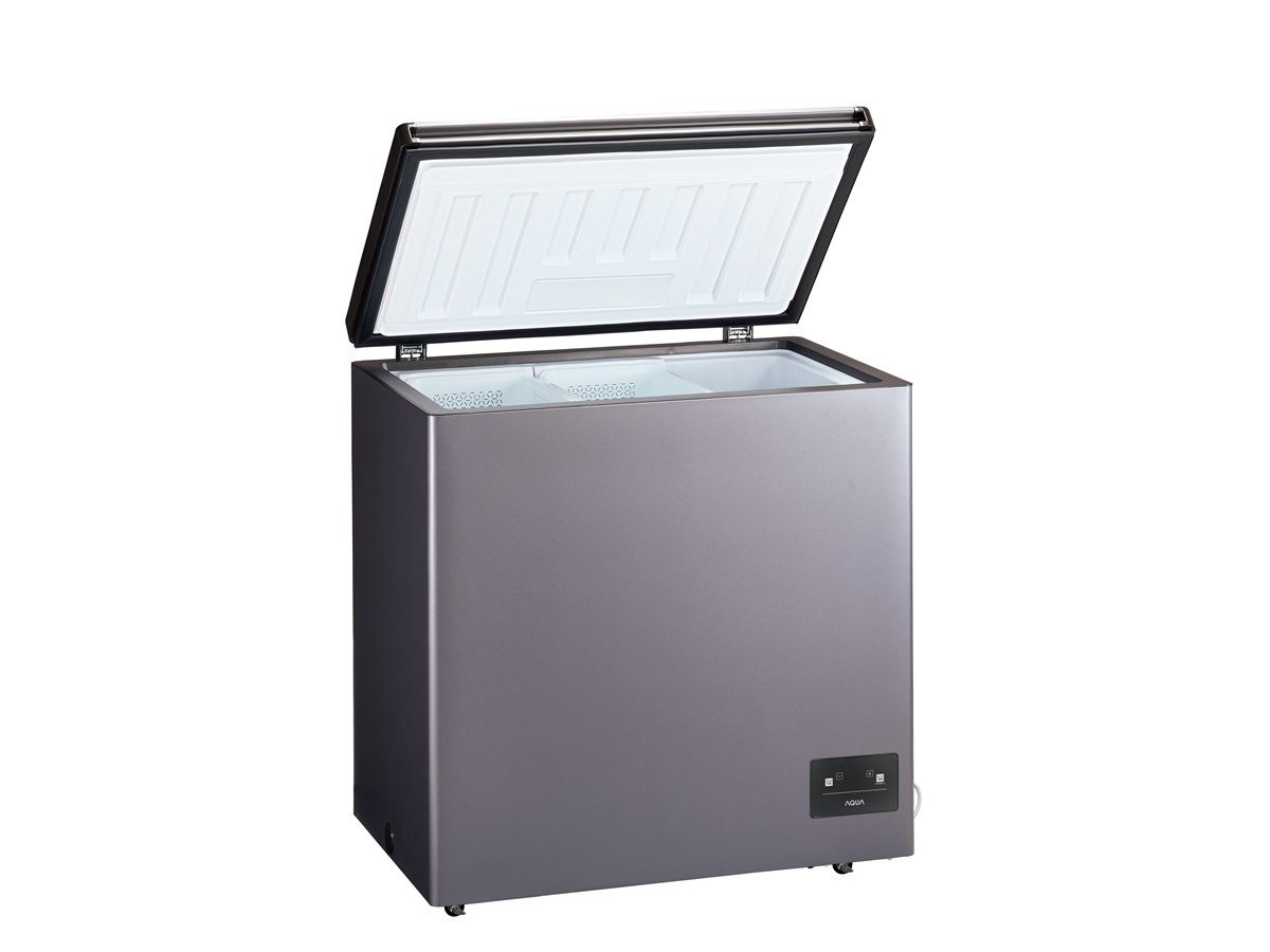 AQUA ファン式冷凍庫 241L 上開き 1ドア 幅110cm 上開き 可動式バスケット