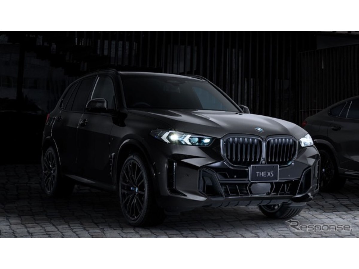 BMW『X5』、黒がテーマの「Edition Shadow」は120台限定…1398万円から
