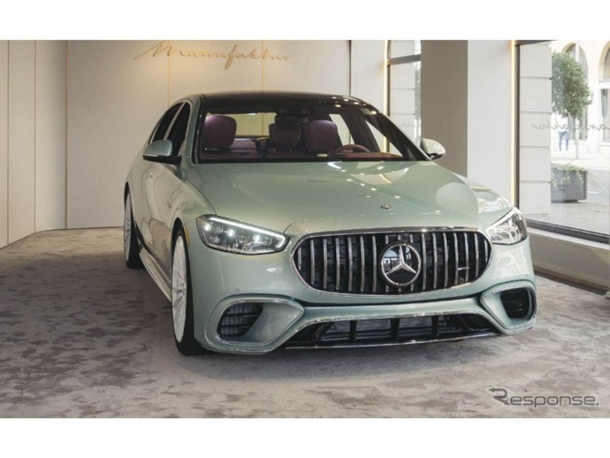 メルセデスベンツ「MANUFAKTUR」、手作り職人技のカスタムを『Sクラス