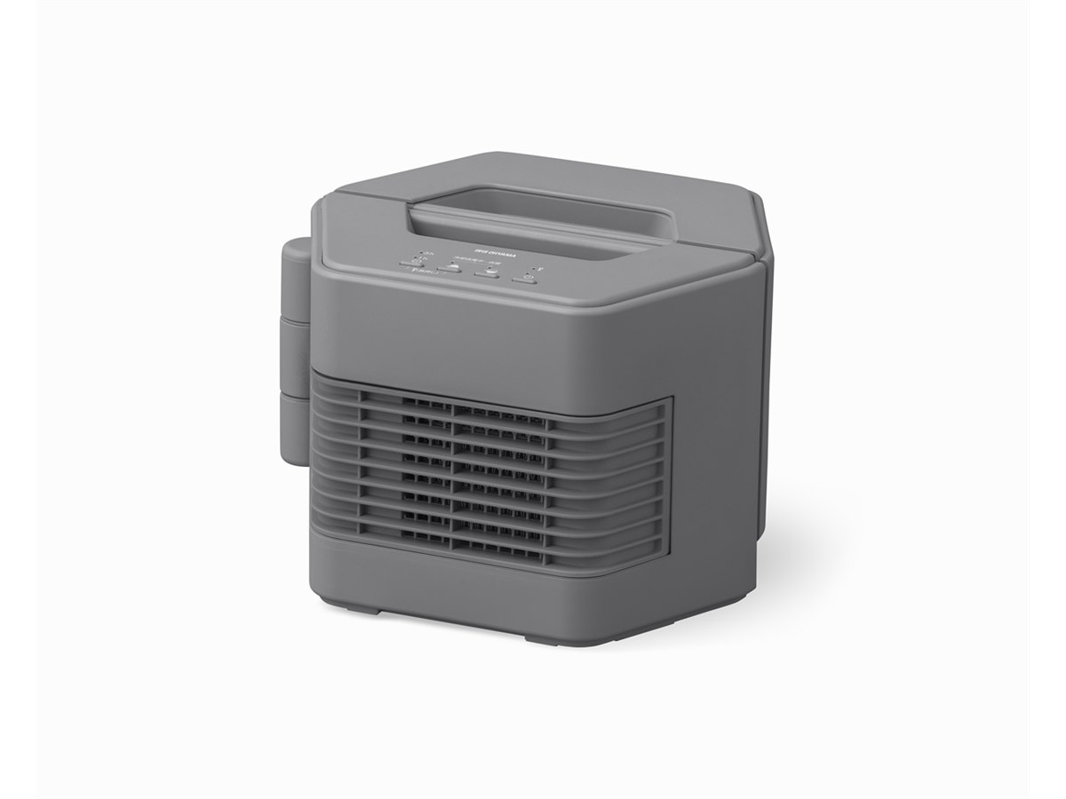 アイリスオーヤマ、2つの送風口を自在に調整して使える