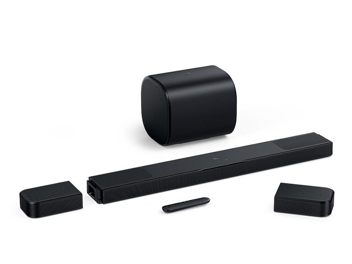 JBL、リアスピーカーが分離する11.1.4chサウンドバー「BAR 1300MK2」の