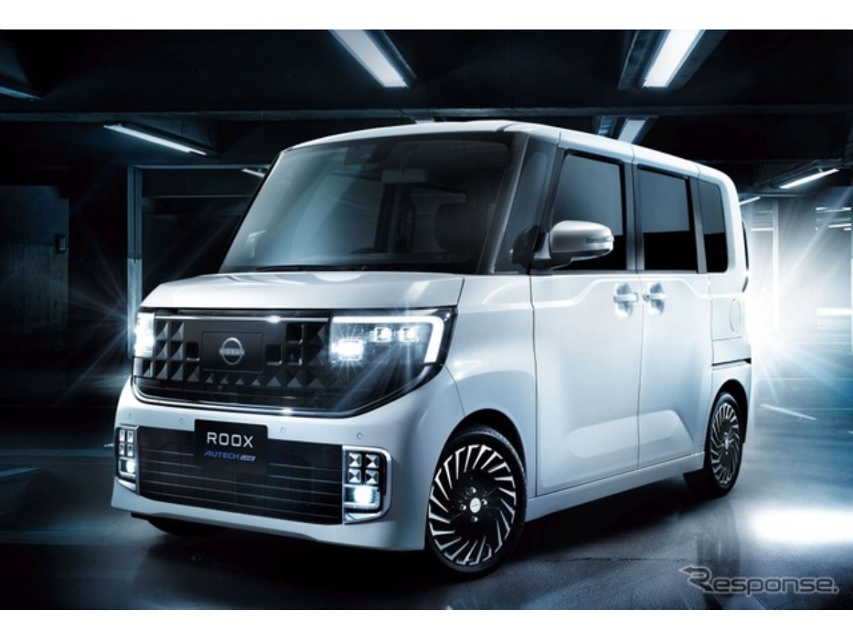 日産『ルークス』に「AUTECH LINE」、新型唯一のブラック内装…225万