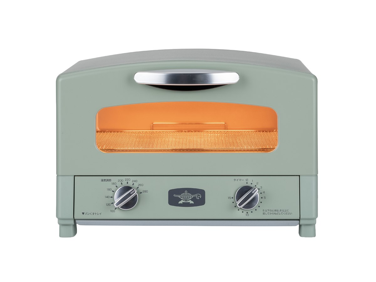 未使用　グラファイトトースター Aladdin「グラファイトトースター」が可動式焼き網を新採用して