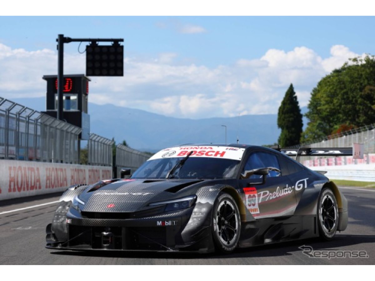 ホンダ『プレリュード』新型、SUPER GTに2026年から参戦…GT500マシンの
