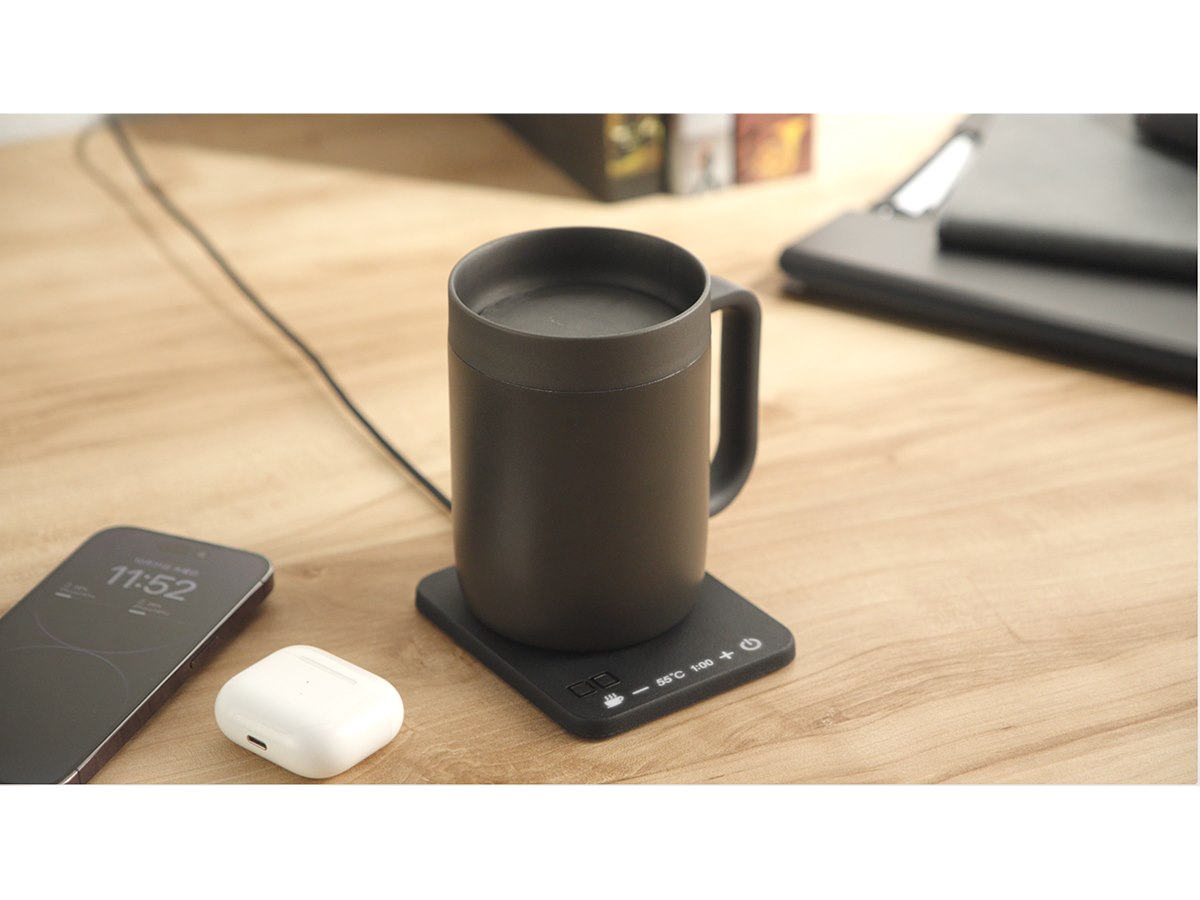 CIO、飲み物を快適に保温＆スマホを充電できる「MugWarmerII」 - 価格.com