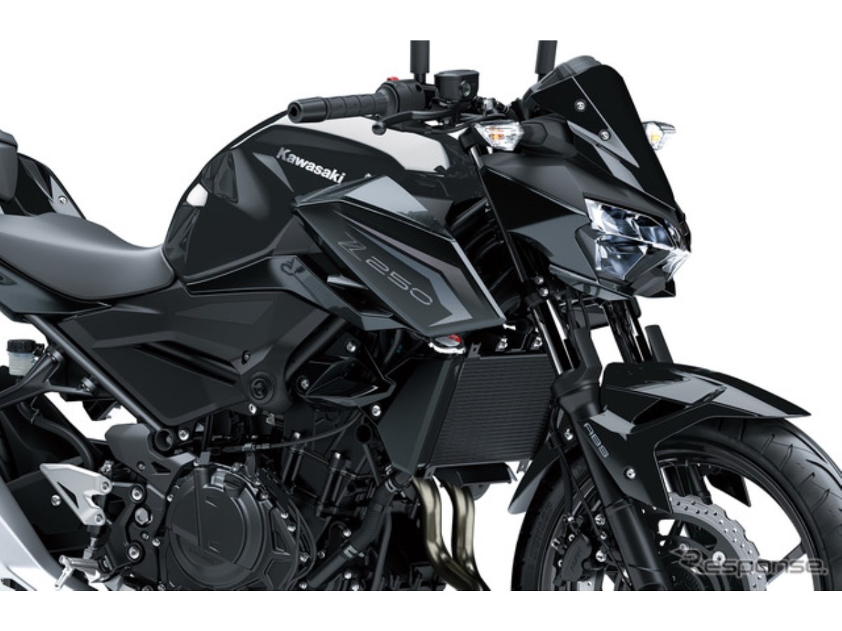 軽さと力強さを併せ持つ本格スーパーネイキッド、カワサキ『Z250』に新 軽さと力強さを併せ持つ本格スーパーネイキッド、カワサキ『Z250』に新