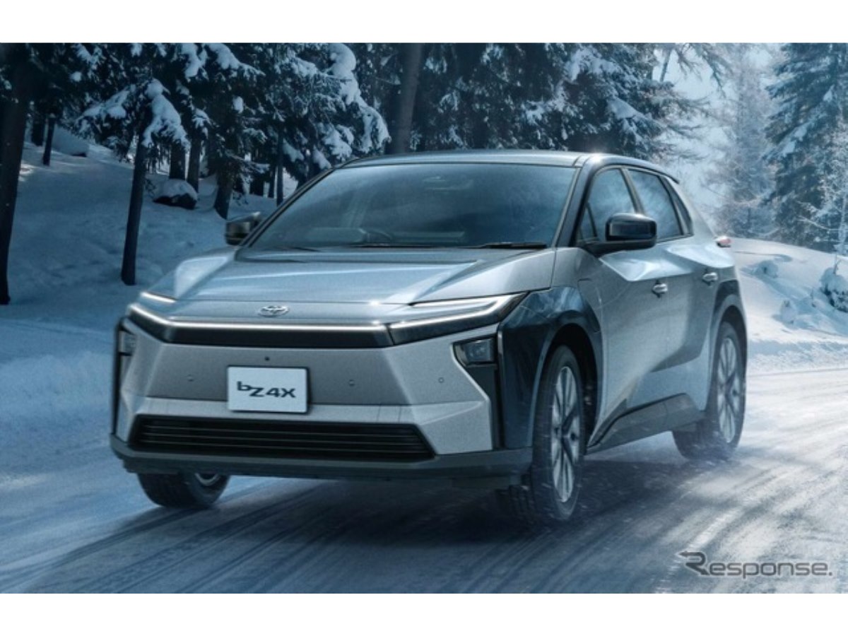 トヨタのEV『bZ4X』、一部改良で航続746kmに延長…480万円から - 価格.com