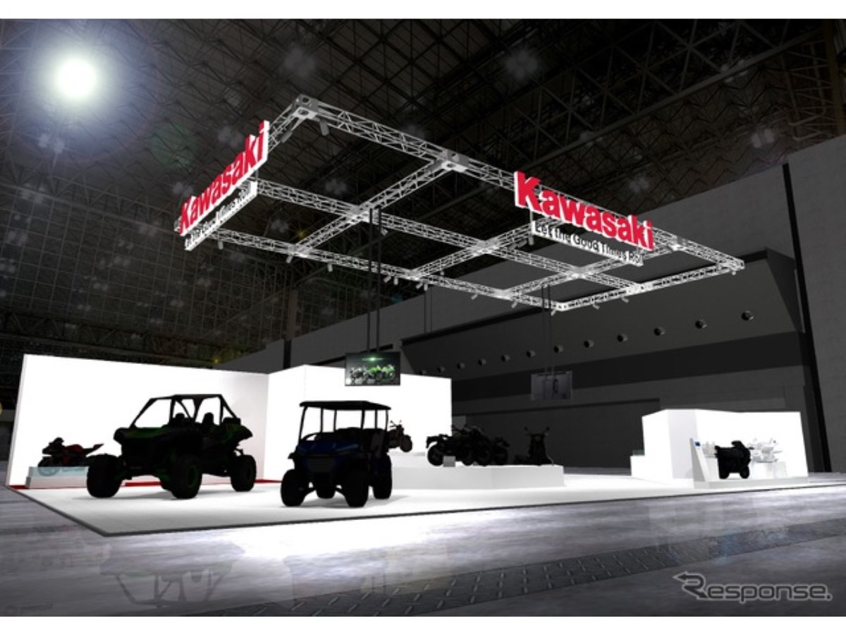 カワサキが2車種を世界初公開へ、『Z1100 SE』も日本初披露…ジャパン