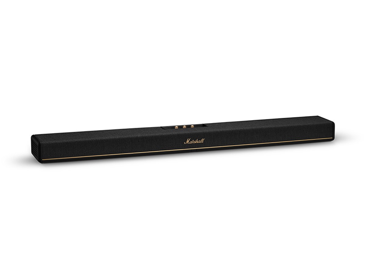 Marshallブランドのテレビサウンドバー第1弾「HESTON 120」が発売