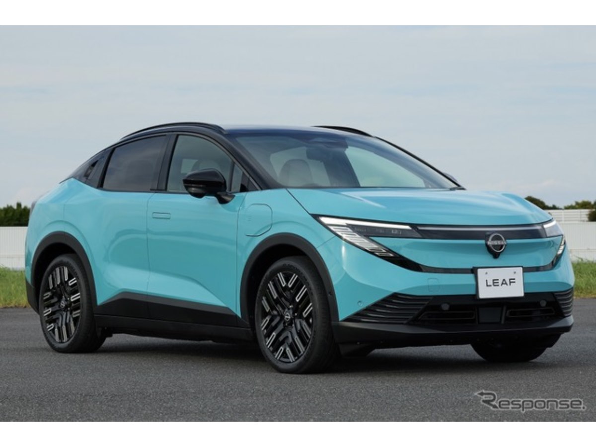 日産『リーフ』新型、bZ4X・CX-30・ノアが競合に 電動×家族×中価格帯で