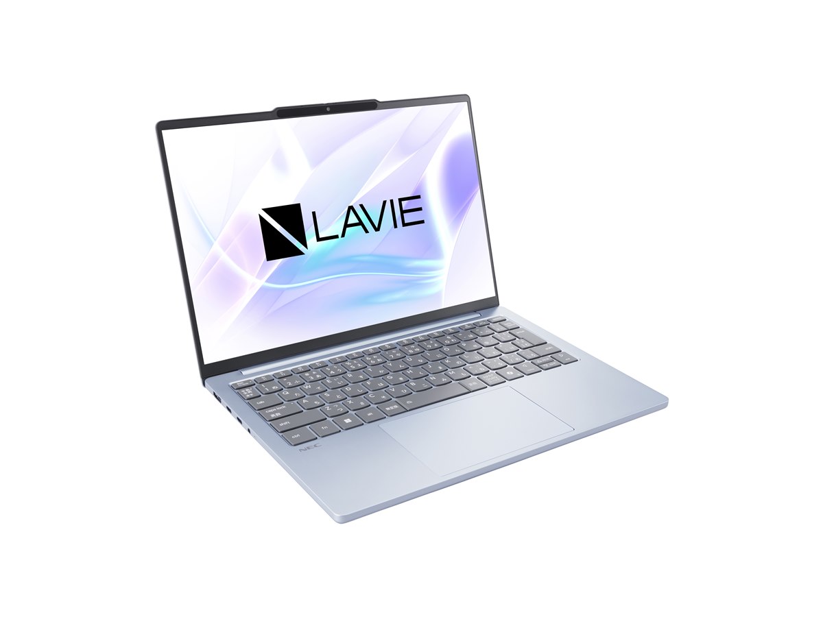 NEC、約1.175kgの13.3型モバイルノートPC「LAVIE N13 Slim」2025年秋冬