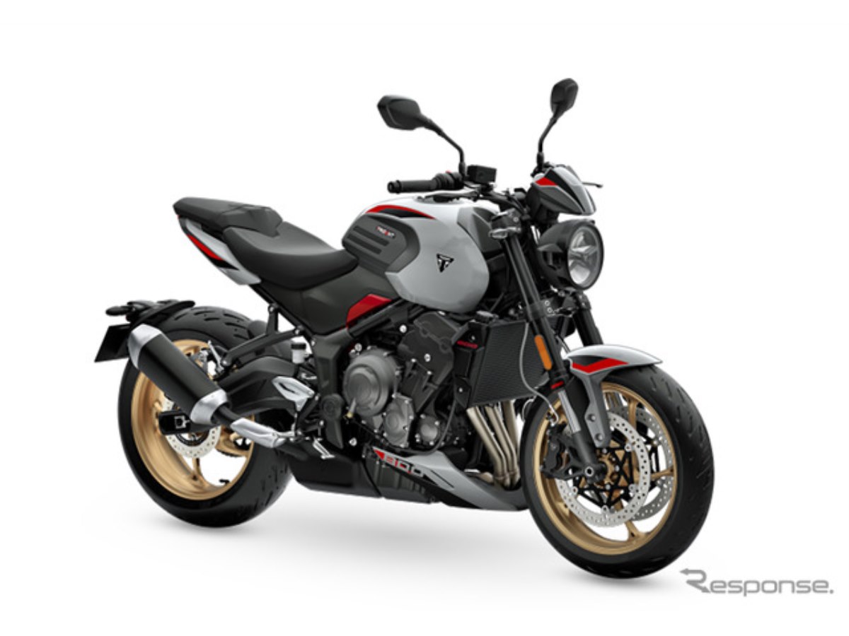 新3気筒エンジン搭載！ トライアンフの新型ロードスター『トライデント