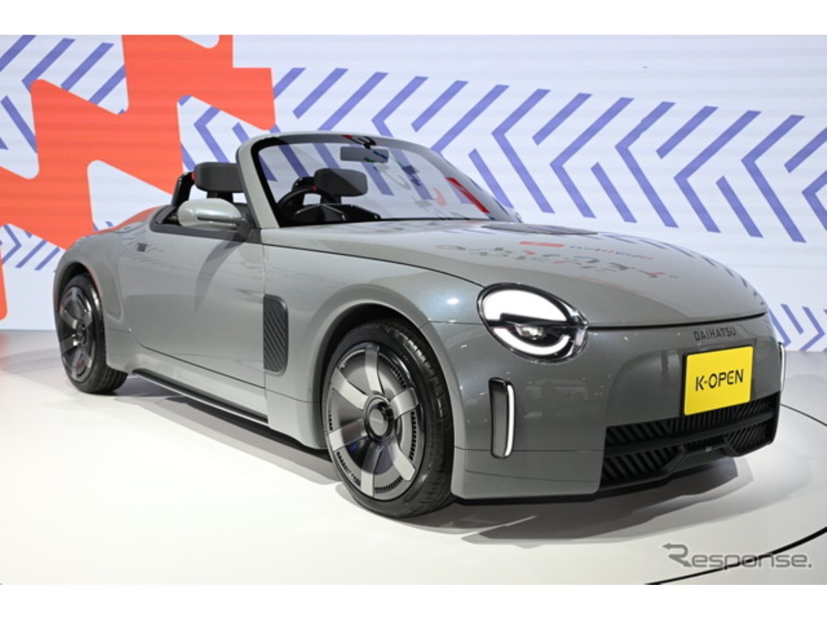 ダイハツの次期『コペン』は後輪駆動に！JMSでの発表に、SNSでは「疲れ