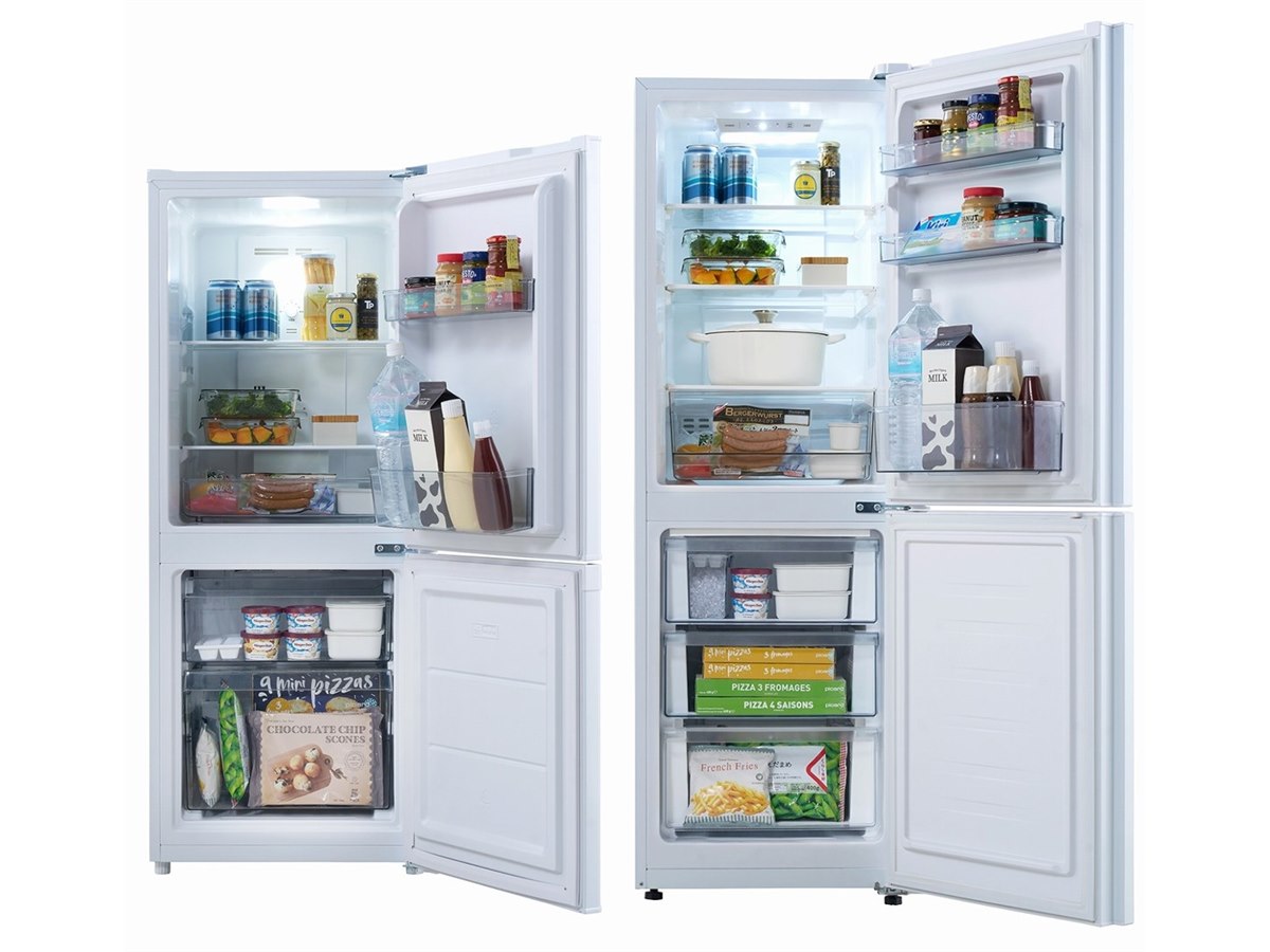 ホワイト 冷蔵庫 上下二段式 R600a MITSUBISHI 冷凍庫 2ドア/右開き/218L/マットホワイト ☆大型配送対象