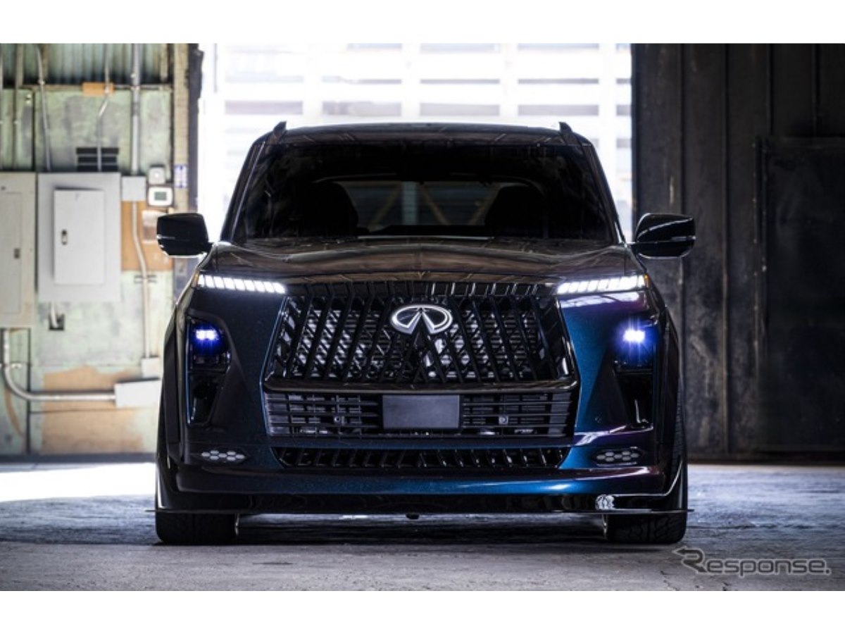 インフィニティは最上位SUV『QX80』にGT-Rエンジン移植、1000馬力超「R