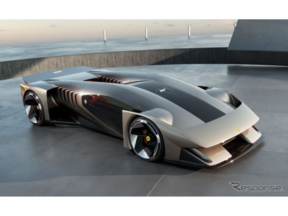 フェラーリ初のデジタルハイパーカー『F76』、将来のデザイン先取り…ル