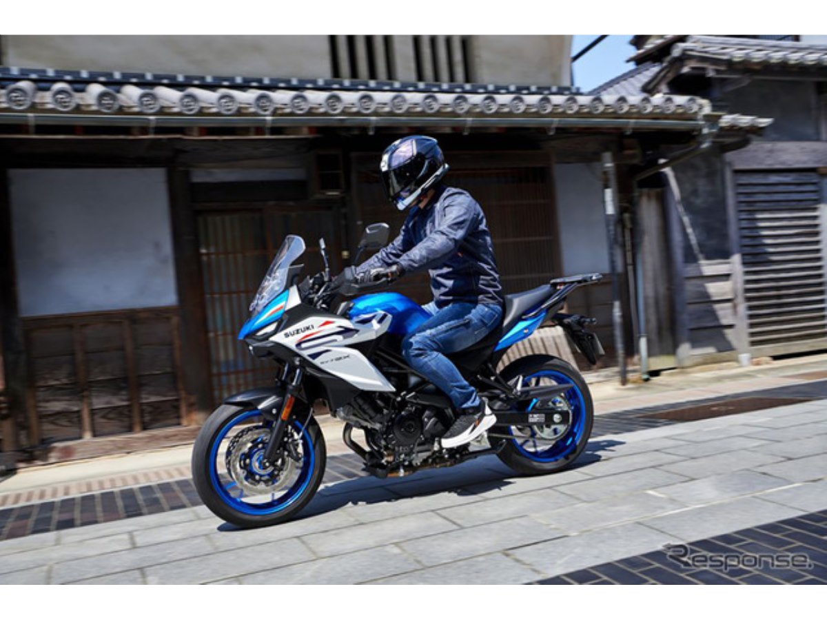 理想の大型バイクすぎる」スズキの新型クロスオーバー『SV-7GX』に期待