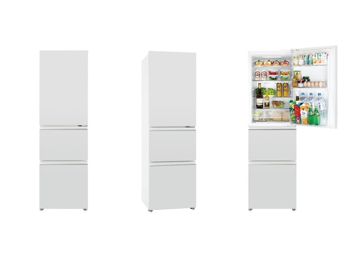 【arkc】 863 冷蔵庫 AQUA、奥行60cmで309Lの大容量を実現した冷蔵庫「AQR-31A」 - 価格.com