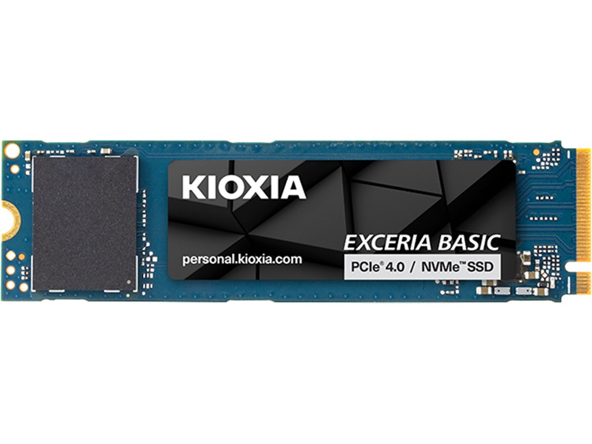 エンダモロジー(購入価格400万円以上) キオクシア、PCIe 4.0に対応したエントリー向けSSD「EXCERIA BASIC SSD