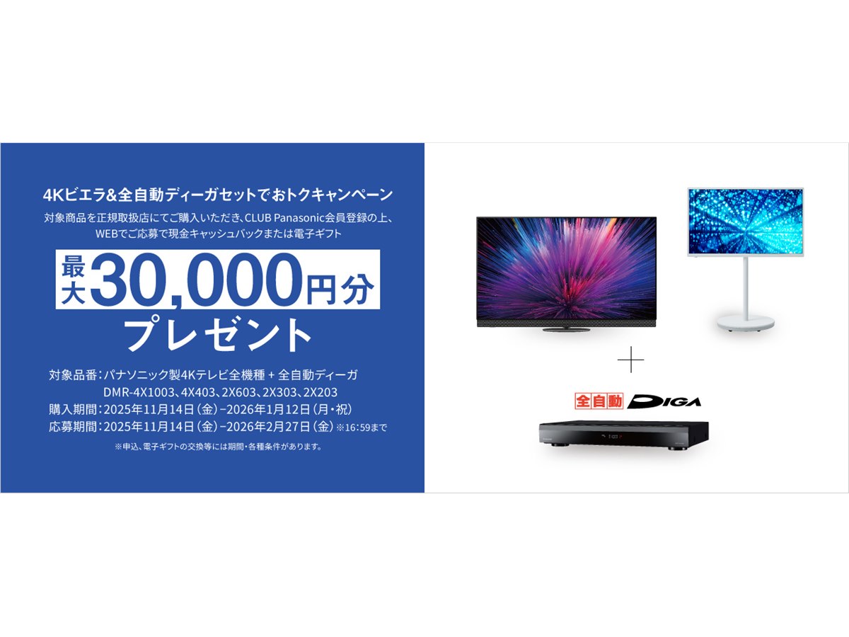 【ぴのこ 様】専用（赤+青）各360g★【フォロー割特価】 パナソニック、最大3万円分還元の「4Kビエラ＆全自動ディーガセットで