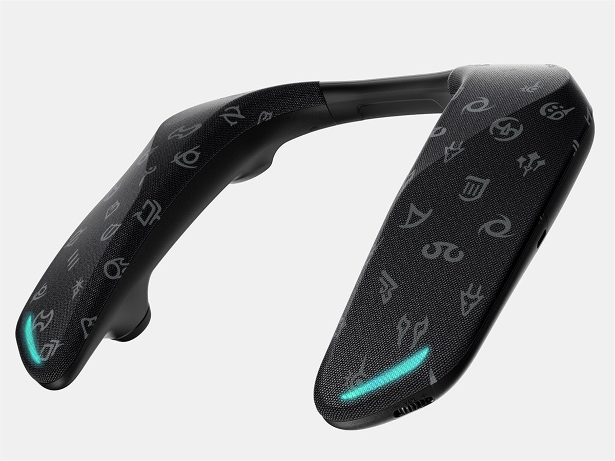 ワイヤレススピーカー(ファイナルファンタジー) パナソニック、「ファイナルファンタジーXIV」とコラボした肩乗せ