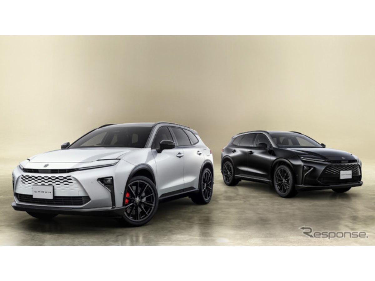 トヨタ『クラウン』70周年記念車、「エステート」にも設定…専用バイ 