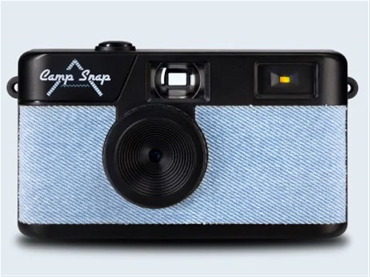1万円、フィルムカメラの操作感でヴィンテージ写真が撮れる「Camp Snap