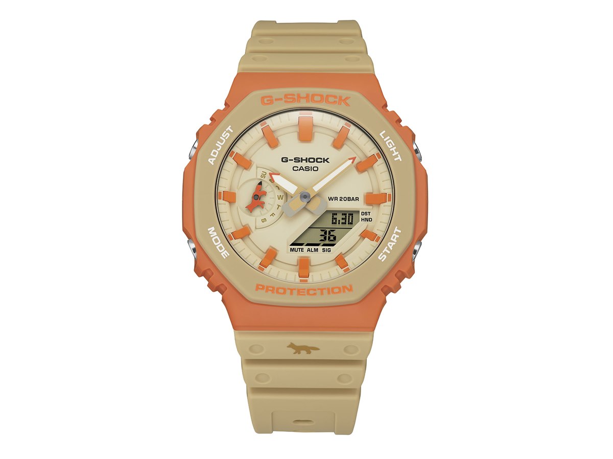 カシオ、パリの雰囲気にアレンジした「G-SHOCK」コラボモデル「GA