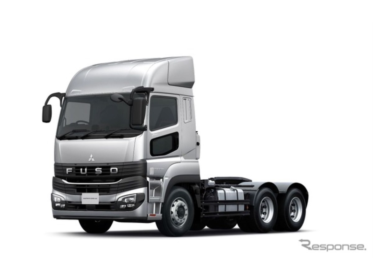 三菱ふそう、大型トラック『スーパーグレート』に新型セミトラクタ追加