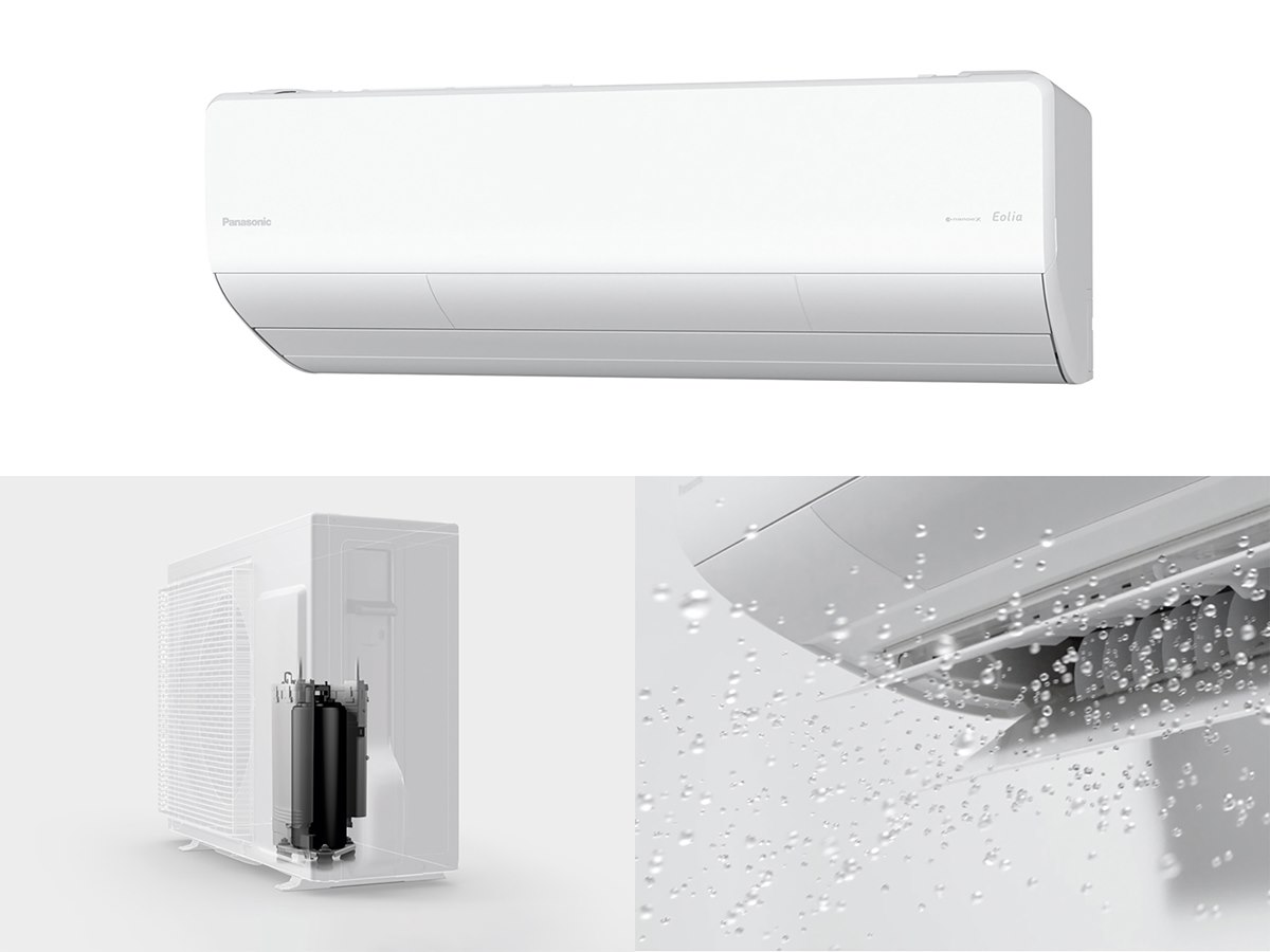 パナソニック、100V機種にも「エコロータリー コンプレッサー」を搭載