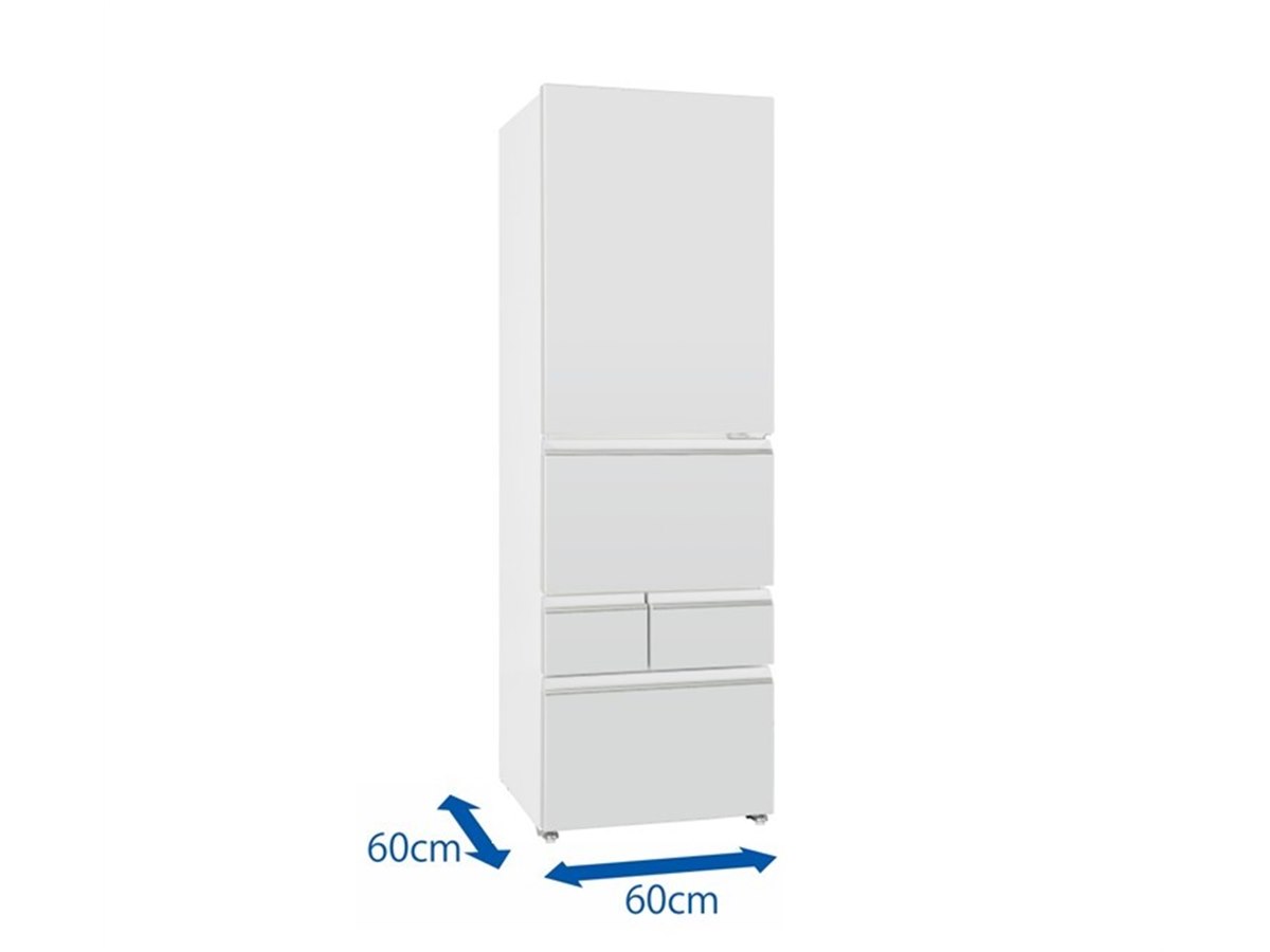 あああ様　　5個 AQUA、幅600×奥行600mmで大容量401Lの5ドア冷蔵庫 - 価格.com