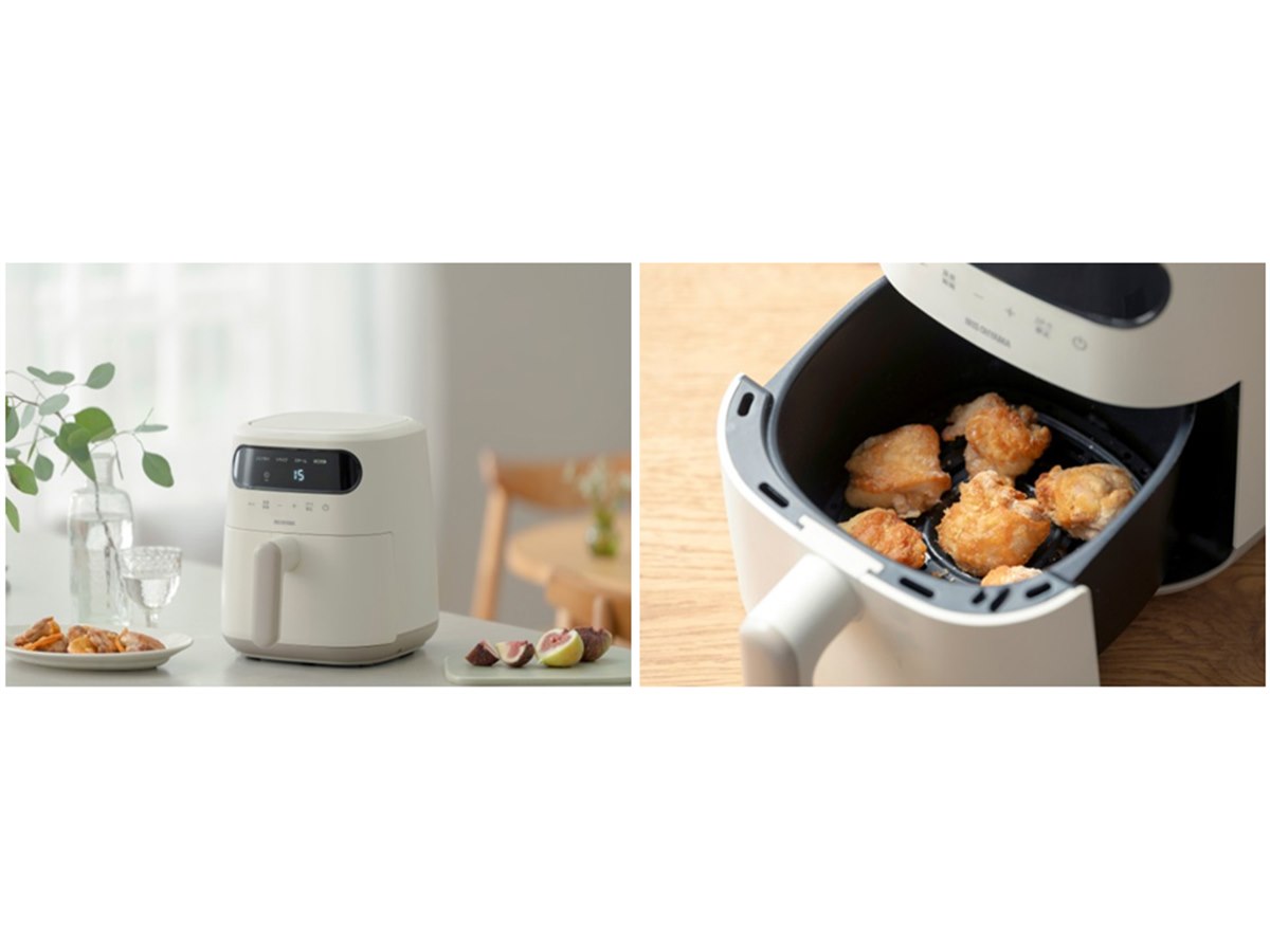 脂が落ちてもジューシー！ ひとり暮らしにちょうどいい“中が見える”エレコムのエアフライヤー - 価格.comマガジン Citybaby エアフライヤー  10L 大容量 油フリー 過熱保護 全自動ヘルシーフライヤー 減量 油不使用 電気フライヤー 1~
