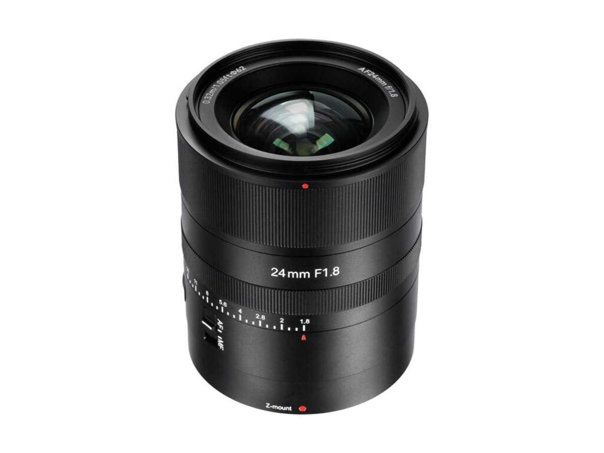 七工匠、6000万画素対応の広角単焦点レンズ「7Artisans 24mm F1.8 AF