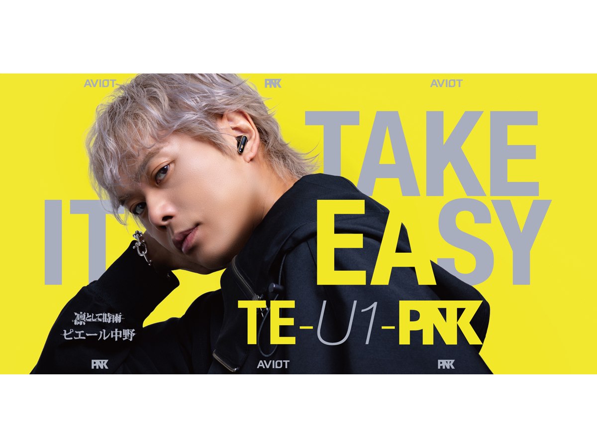 AVIOT、LDAC対応で9,980円の完全ワイヤレスイヤホン「TE-U1-PNK