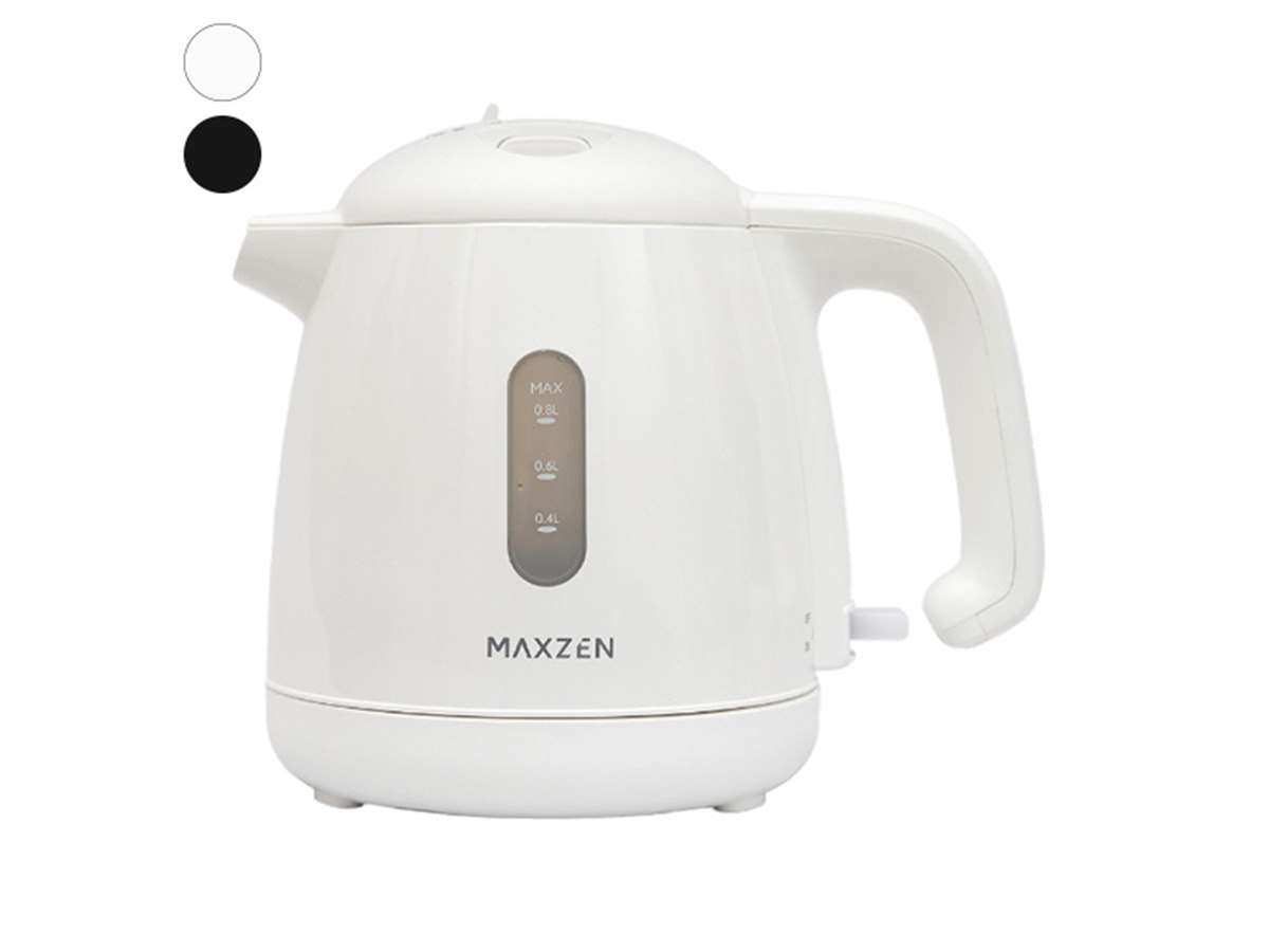 MAXZEN、安全面に配慮した電気ケトル「MKT08SR02/MKT10SR01」 - 価格.com