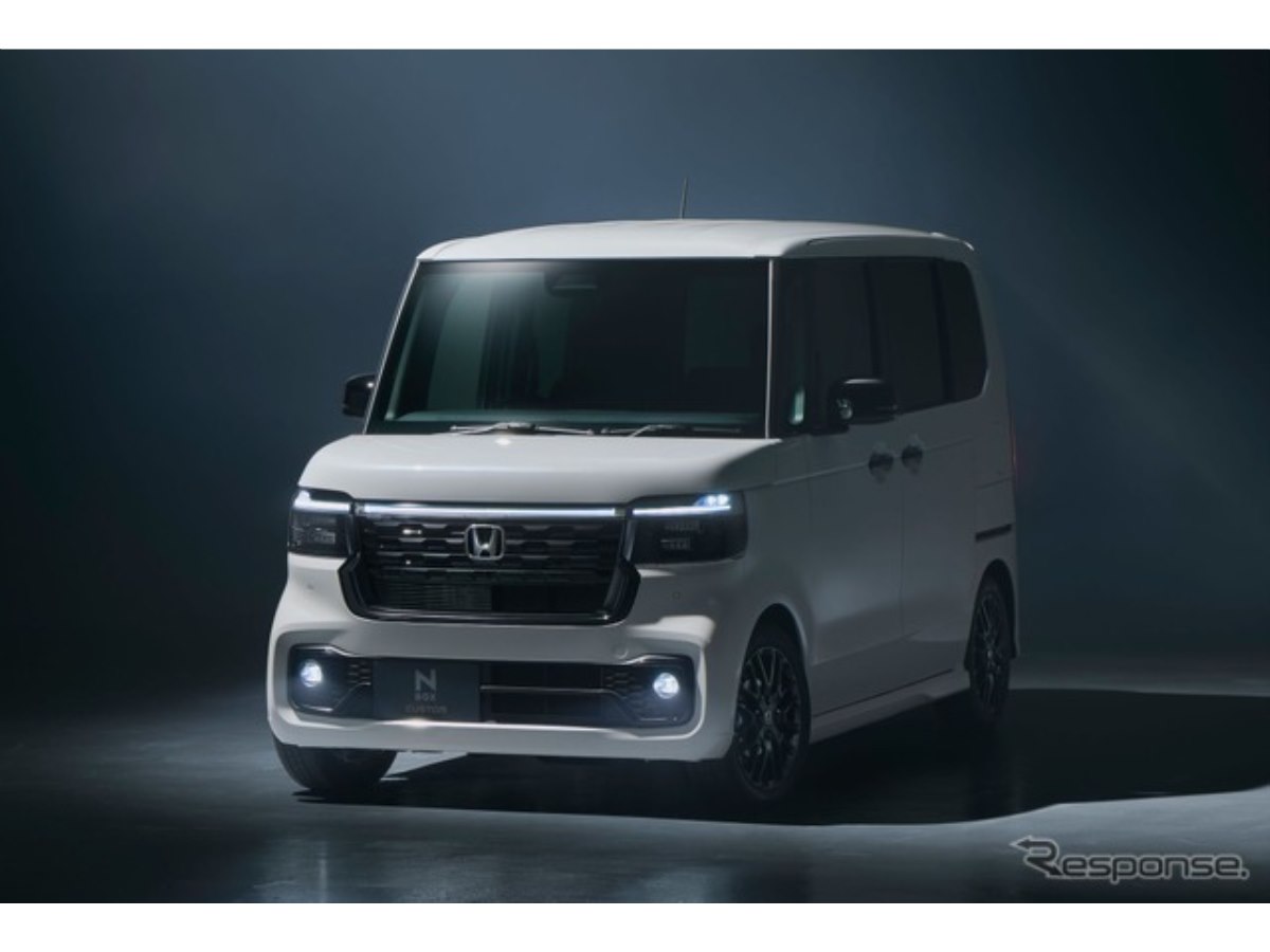 ホンダ『N-BOX CUSTOM』、ブラックアクセントの「BLACK STYLE」発売