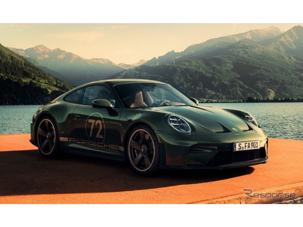 5000万円超えの「911」、F.A.ポルシェ生誕90年記念の『911 GT3』発表