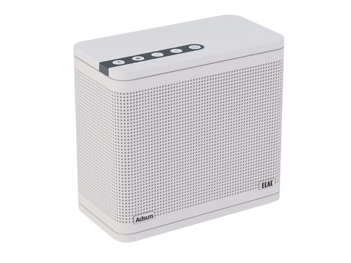 ELAC、最大15時間再生の100周年記念Bluetoothスピーカー「NAVA 100