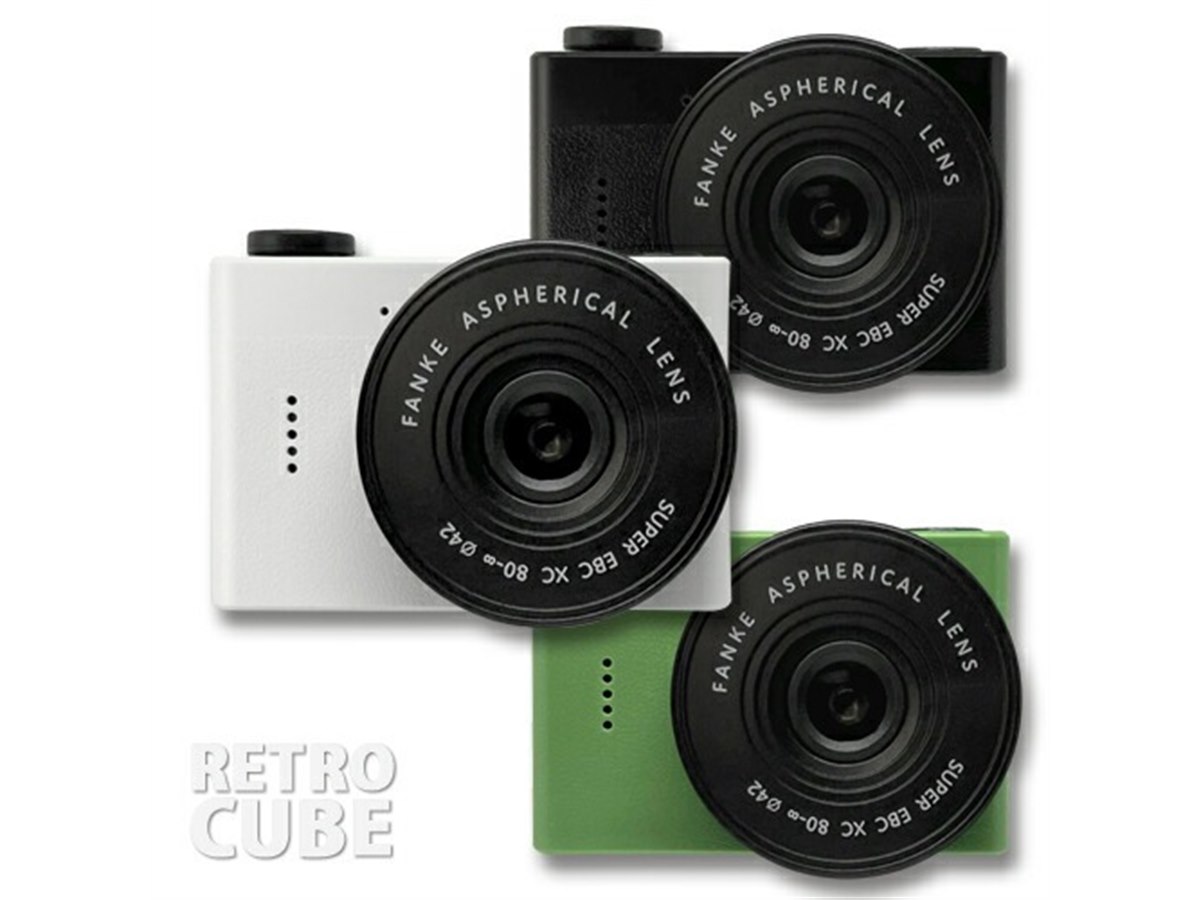 Gloture、平成や昭和レトロな写真が撮れる約40gのミニカメラ