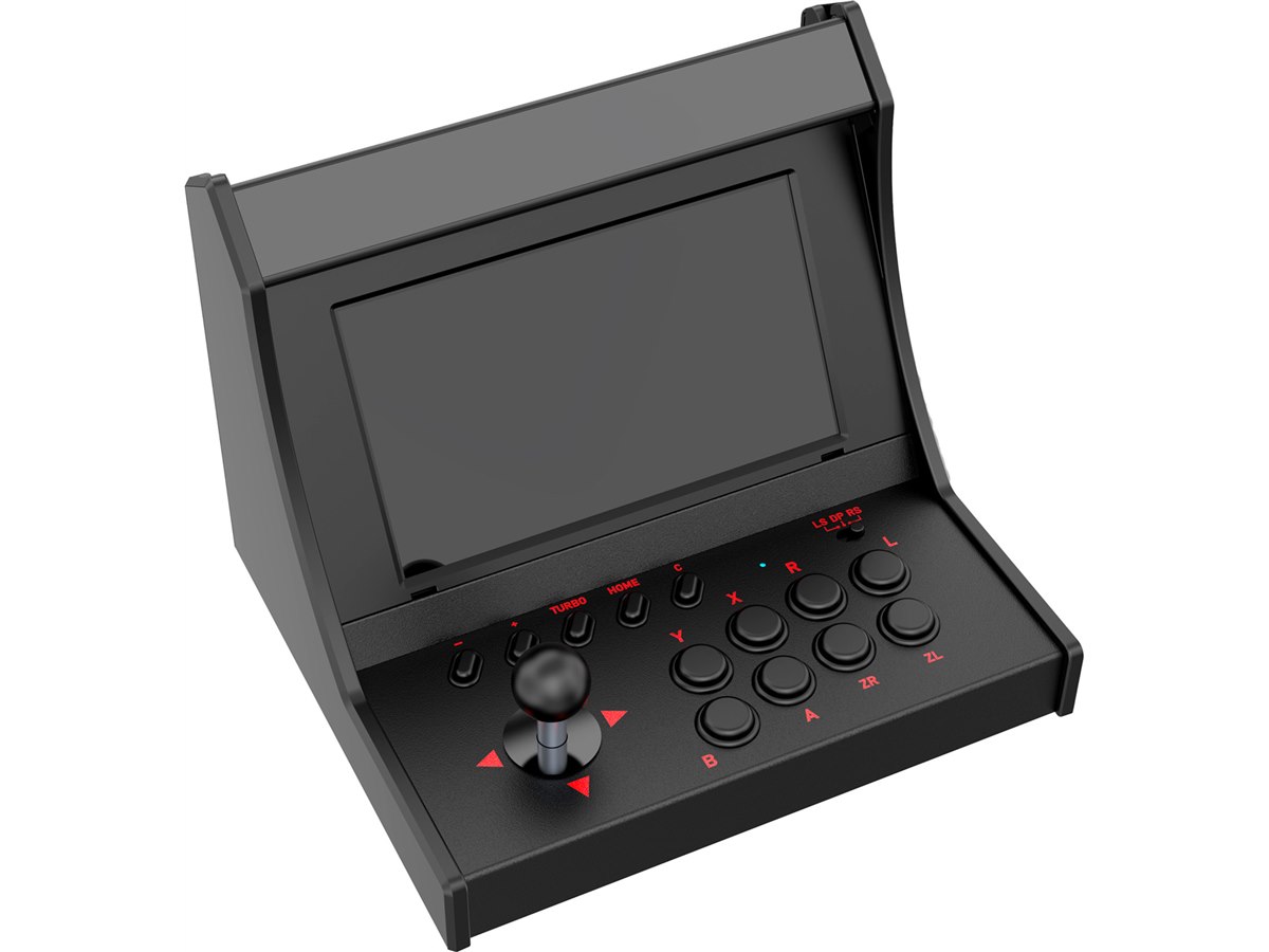 ゲオ、Switch対応のディスプレイ一体型コントローラードック「レトロ