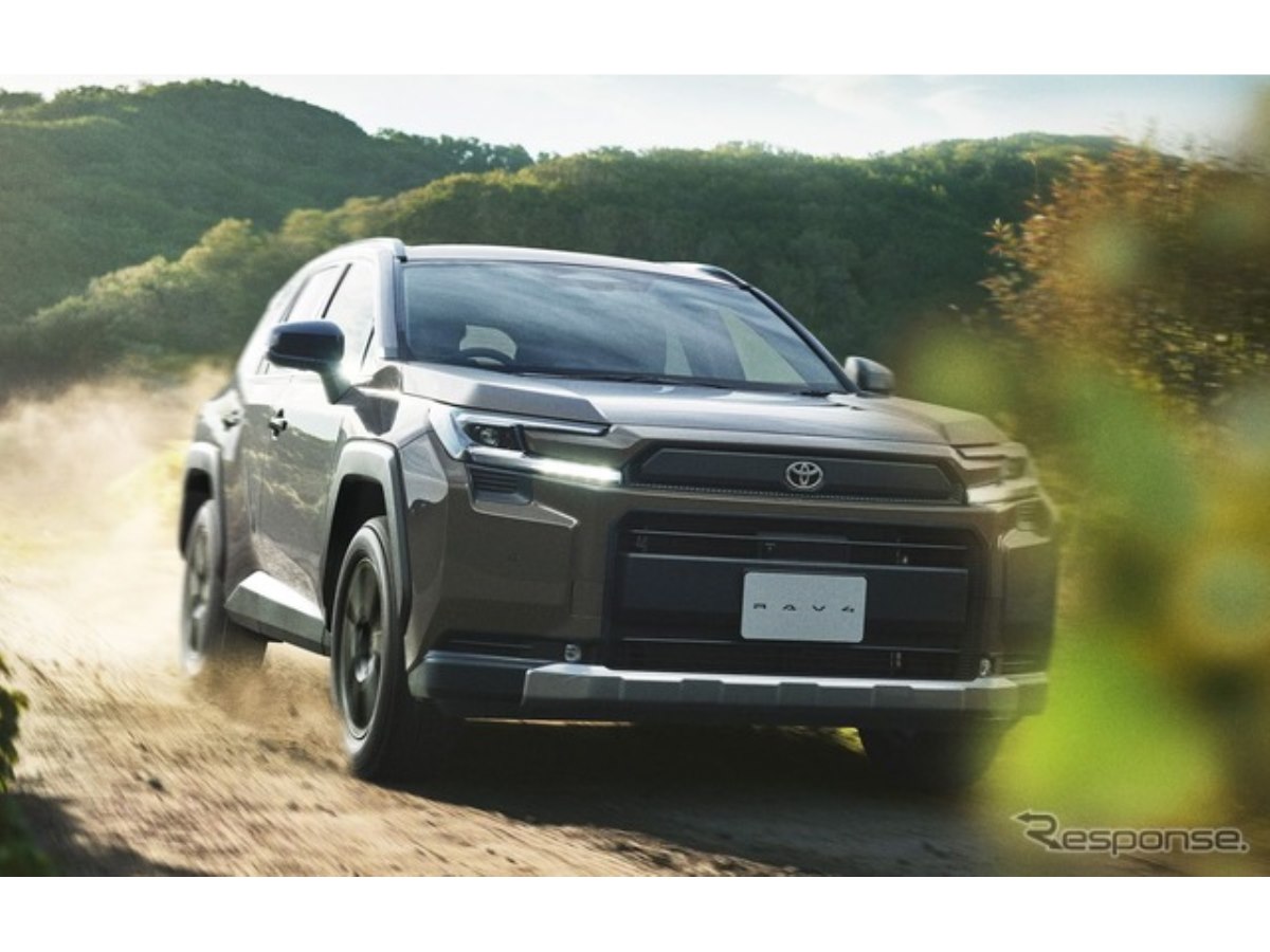 トヨタ『RAV4』新型発表にSNS興奮！「俺たちのいかついRAV4