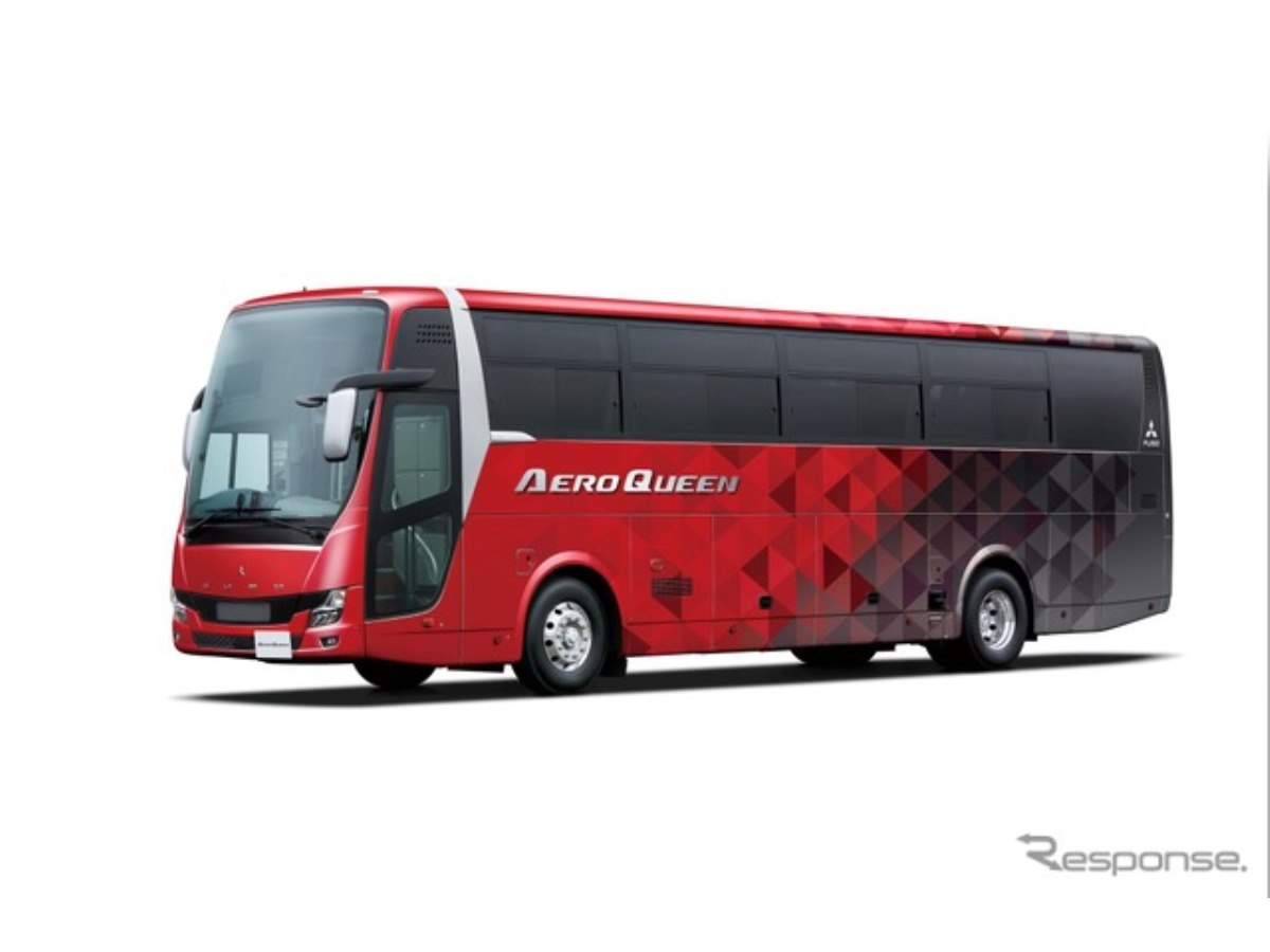 三菱ふそう、大型観光バス「エアロクィーン」「エアロエース」新型発売